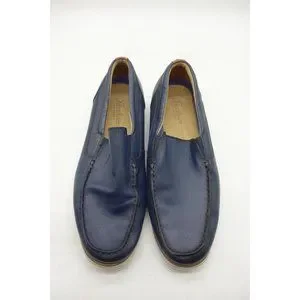 Florsheim | Shoes | Florsheim Navy Blue Leather Slip On  display picture 1
